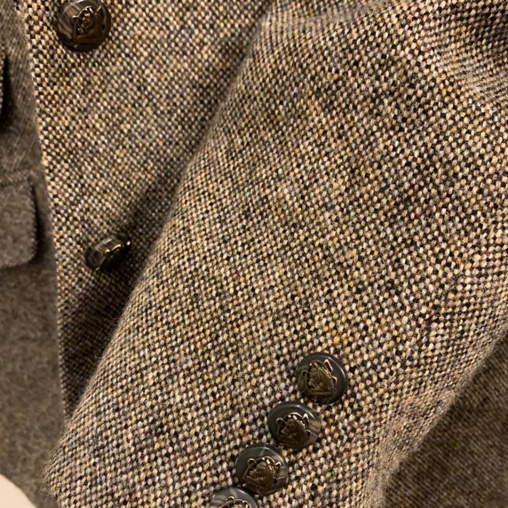 Ralph Lauren equestrian tweed jacket 100% lambswool